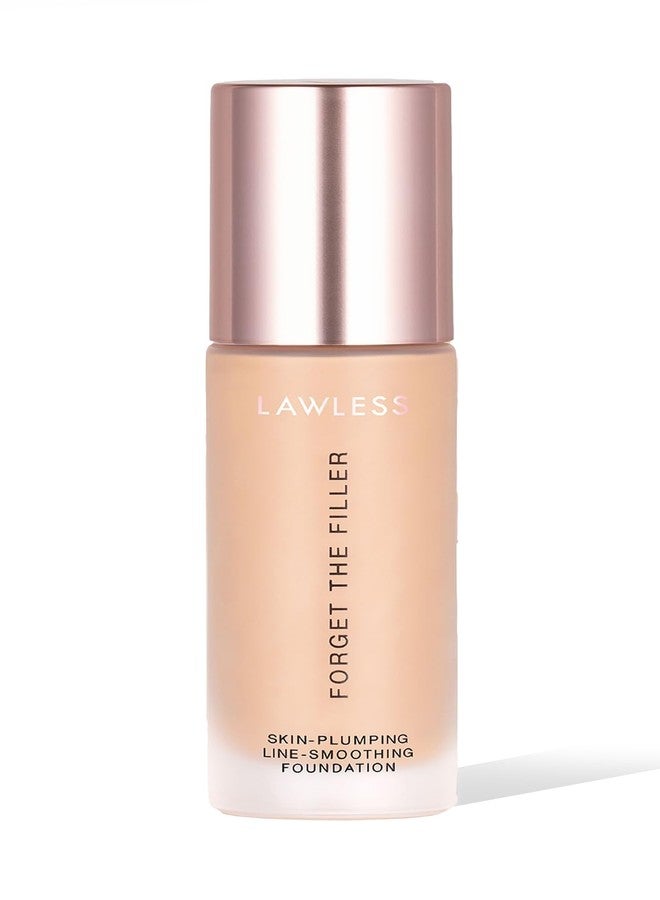 LAWLESS Women's Forget the Filler Skin-Plumping Line-Smoothing Foundation, 7L, light medium with neutral-golden undertones, 1.0 Ounce - Image 1